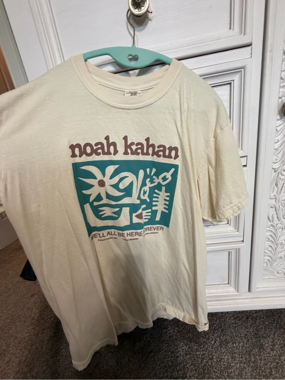 Noah Kahan “We’ll All Be Here Forever” Tour Tee – Size Large 🌲🎶